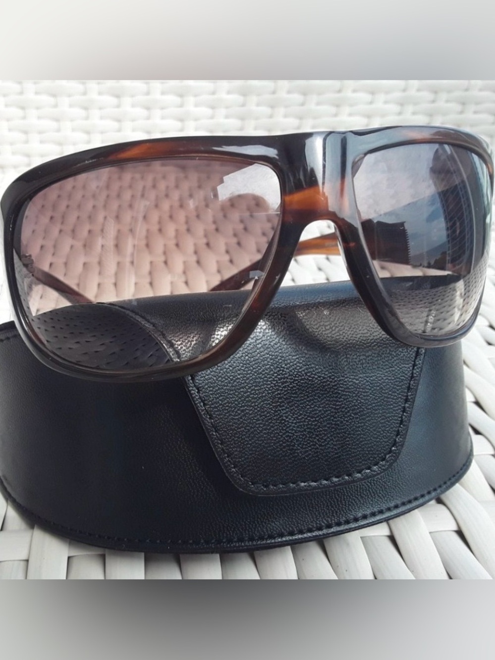 Mosley Tribes Brown/Gold  Havana Polarized Sunglasses
